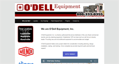 Desktop Screenshot of odellequipment.com